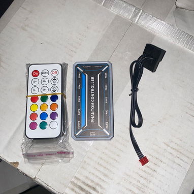 🕹️ CASE GAMING 🕹️ GABINETE GAMING CRITAL TEMPLADO + 9 FANES RGB Y CONTROLADORA. CON MENSAJERÍA Y FACTURA. 54833699 - Img 109134061