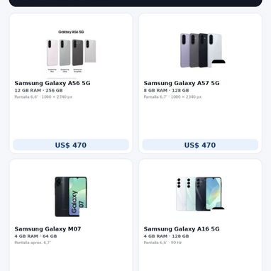 📱🔥 ¡GRAN VARIEDAD DE TELÉFONOS MÓVILES!  ✨ ¡Encuentra el teléfono ideal para ti!  Tenemos modelos para todos los gusto - 3/4