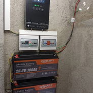Combo #1: 2 paneles 620w + 1 bateria 25.6v x 100ah+ 1 Inversor hibrido 4k...Con Instalacion incluida . - Img 57587465