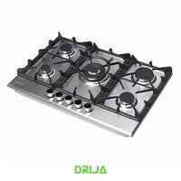 Excelente Cocina de Gas Empotrada Italiana de Acero Inoxidable, marca Drija Milan 90. NUEVA en su caja - Img 113014024
