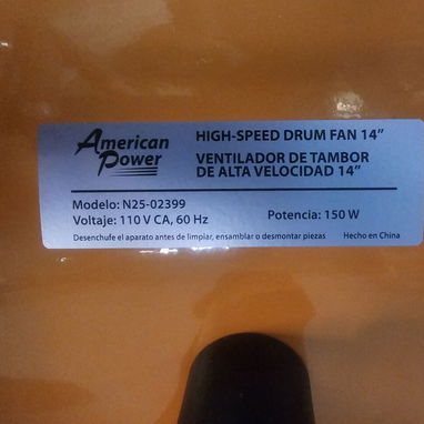 ‼️ Ventilador de turbina de alta velocidad ‼️ - Img 117580024