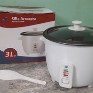 Arrocera de 3 Lts NUEVA color blanco - Img 57858831