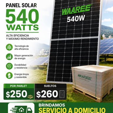Paneles solares de 540watts - Img 127771485