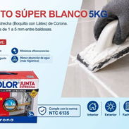 🔹Bolsa de Cemento Blanco 5kg importado - Precio principal: 15 USD - Garantia de 7 días - Factura - Img 57679604