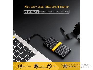 🛍️ Disco Externo NUEVO Kodak 100% Original ✅ Disco Externo SSD Disco Duro Externo SSD - Img main-image-44591260