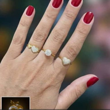 Anillos de mujer y dijes oro 10k de fabrica - Img 123668044