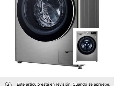 Lavadora Secadora automatica LG de 12kg sellada en su caja - Img main-image-45518229