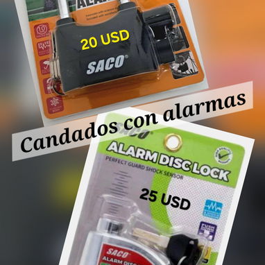 Candados con alarmas - Img 111219841