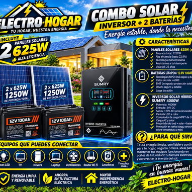Combos de panel solar - 2/3