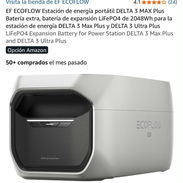 Batería Extra Ecoflow Delta 3 Max Plus 2048wh P0455-AV002 - Img 57173695