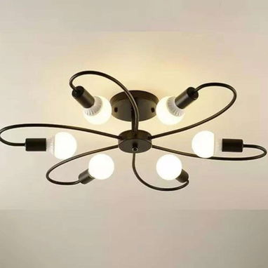 A-12 Lámpara De Techo Moderna vintage sputnik De 6 Luces 54321470 + modelos … - Img 112159838