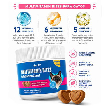 MULTIVITAMINAS PARA GATOS / SABOR A POLLO - Img 126172432