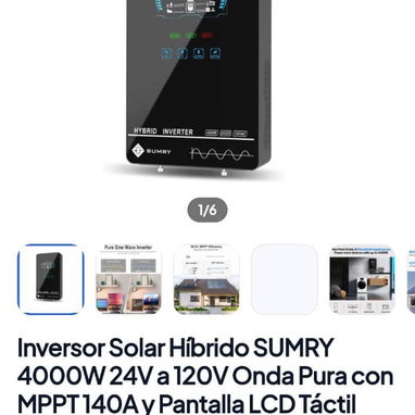 Generadores de energía kit solares powerbank ecoflow inversores - 4/10
