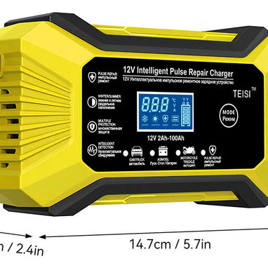 Cargador Inteligente de Baterías Ogori de 12V con Función Mantenedor y Reparador - 5/5