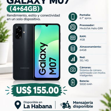 Celulares Nuevos en La Habana, A06, A07, A17, A57, NOTE 14, NOTE 15 TODO NUEVOS SELLADO Y CON GARANTÍA - 2/10