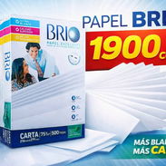 Paquetes de hojas blancas tipo carta marca Xerox y BRIO - Img 57435884