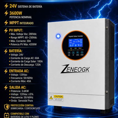⚡ KIT SOLAR BATERÍA + INVERSOR ⚡ - Img 123305868