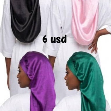 Gorros de satén y para ducha Turbantes diademas scrunchies felpitas - 2/9