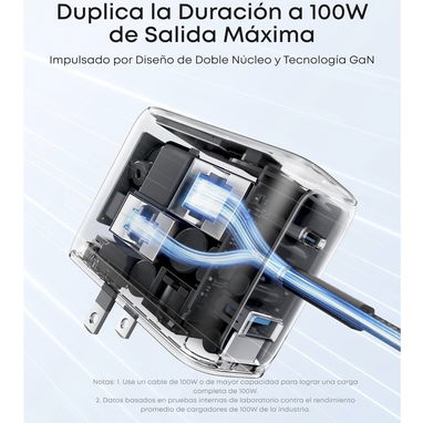 CARGADOR 100W ANKER ORIGINAL | NUEVO Y SELLADO | PANTALLA INTELIGENTE | Centro Habana 85 - 2/9