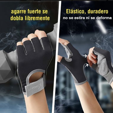 Guantillas Gym, Pesas, Crossfit, Gimnasio, Mujer, Hombre. 52759786. Talla disponibles: M, L. Nuevas! Guantes Fitness - Img 89846100