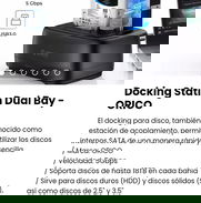 Docking Station Dual Bay-ORICO. Nuevo - Img 49606983