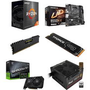 PC Barata NUEVA 🤩RTX 5050 8GB +Ryzen 5 5500 +Gigabyte B550M K +RAM 8GB +750W +SSD 512TB 🆕0km - Img 56772265