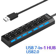Regleta HUB USB 2.0, con 7 puertos (nueva) - Img 45316568