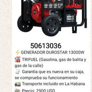 Planta eléctrica de gasolina y gas de balita y de la calle - Img 56808998