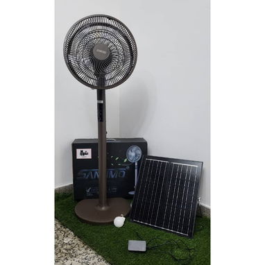 Ventilador recargable 🔥🔥con panel solar - 2/2