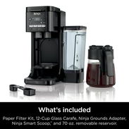 ☎️53544655 🛵 Entrega Disponible ⭐Cafetera Ninja DualBrew para Café Molido y Cápsulas K-Cup, Caliente y Frío ⭐ - Img 56038828