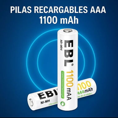 pilas aaa recargables desde los 1000mah 🔋 - Img 99858345