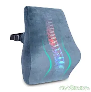 Cojín lumbar inflable para la espalda, soporte lumbar para silla de oficina, asiento de automóvil, viaje y hogar, diseño - Img 45768984