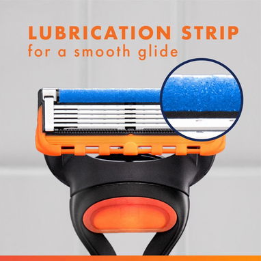 * Maquina de afeitar Gillette Fusion 5+ 5 repuestos - Img 118471155