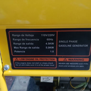 Planta eléctrica triple combustible. - 4/6