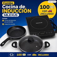 Combo cocina de inducción y juego de calderos - Img 58049430