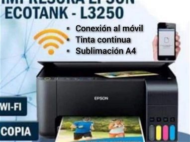 Impresora Epson EcoTank L3250. Imprime, escanea y copia - Img main-image-45359590