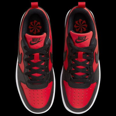(X)  Zapatillas Nike Court Borough Low en rojo y negro  $84.00 - 2/3