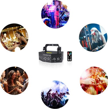 📢 Luces Lazer De Discoteca Ecostrobe DMX512 Ctrol  #NightClub #DJs #Parties #NightLights #ProductoNuevo #EquiposPro - Img 42625277