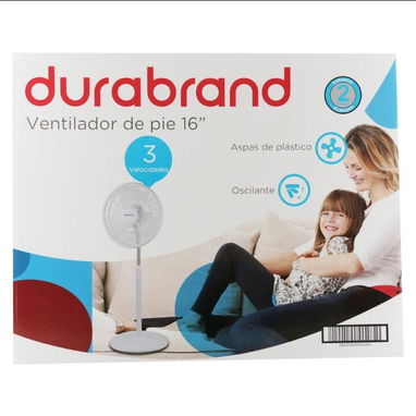 🌬️ VENTA DE VENTILADOR DE PEDESTAL DURABRAND 16" 🌬️ - Img 123462763