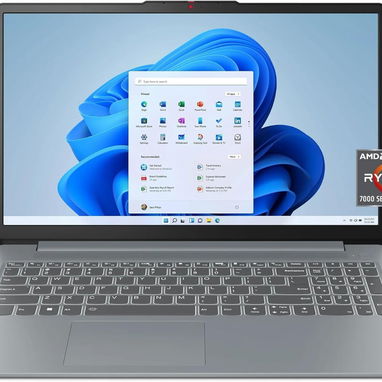 LAPTOP 🎁NUEVA🎁📦CAJA, Lenovo Ideapad Slim (82XQ00RSUS), 15.6" Tactil, AMD Ryzen 5 7520U, 8GB DDR5, Radeon, 512GB - Img 127560506