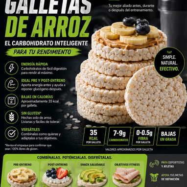 Caja de 24 paquetes de Galletas de arroz 🌾 - Img 123986767
