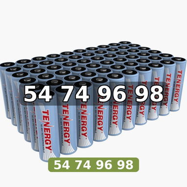 Pilas Recargables AA 2500 mah TENERGY - 2/3