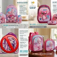Set de mochila de tres piezas 20 usd. Hay otros modelos - Img 56386106