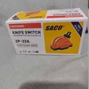 Cuchilla de doble tiro 32A 2 polos marca Saco - Img 57381498