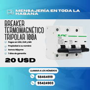 BREAKER TERMOMAGNÉTICO TRIPOLAR 100A SPC - Img 56805593