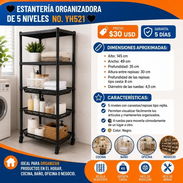 Estante Organizador De 5 Niveles - Img 56881246