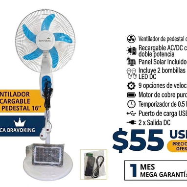 ventiladores recargables - Img 120298629
