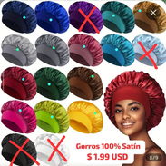 Gorros de Satín para la protección, Conservación y cuidado de su Cabello. - Img 53321811