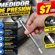 MEDIDOR DE PRESIÓN PARA NEUMÁTICOS - Img 58247734