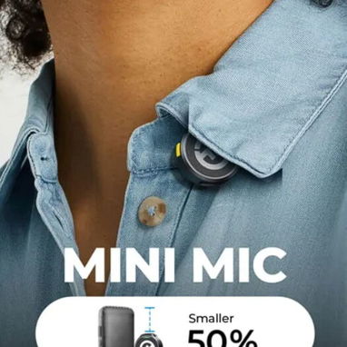 Microfono inalambrico lavalier HollyView Lark M2 Ligthning para iPhone - 2/3